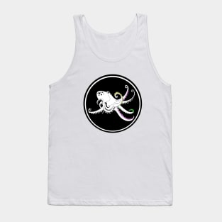 Octopus with colorful tentacles Tank Top